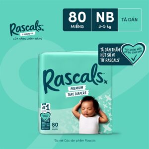 RASCALS JUMBO NB TAPES (80 PIECES)
