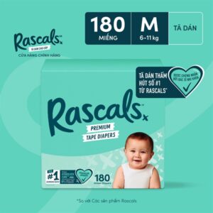 RASCALS SUPER JUMBO M TAPES (180 PIECES = 60 PIECES x 3 PACKS)