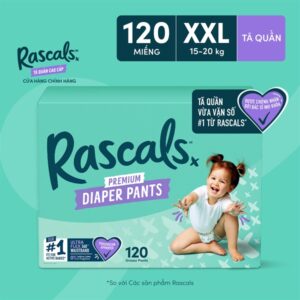 RASCALS SUPER JUMBO XXL PANTS (120 PIECES = 40 PIECES x 3 PACKS)