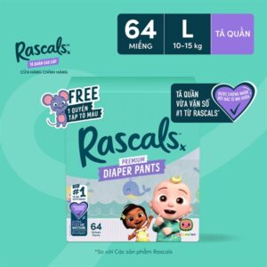 RASCALS COCOMELON L PANTS (64 PIECES)